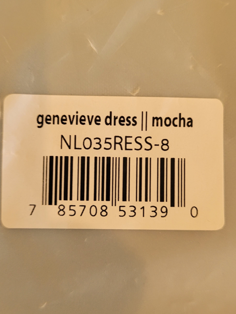 Noralee Genevieve Dress In Color Mocha Size 8 - Picture 9 of 10
